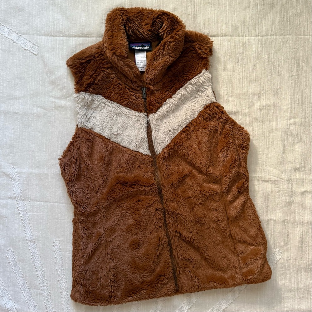 🦌PATAGONIA Pelage Vest Bear Brown- Size Small